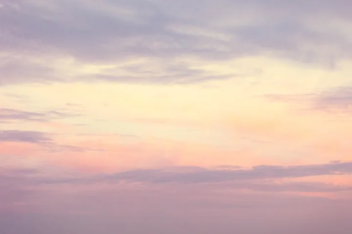 Pastel evening sky — photograph by Monty Bray