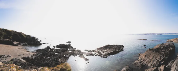 Bright coastal views — photograph by Monty Bray
