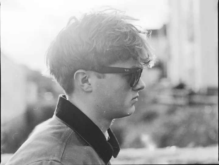 Outdoor black-and-white portrait series — photograph by Monty Bray