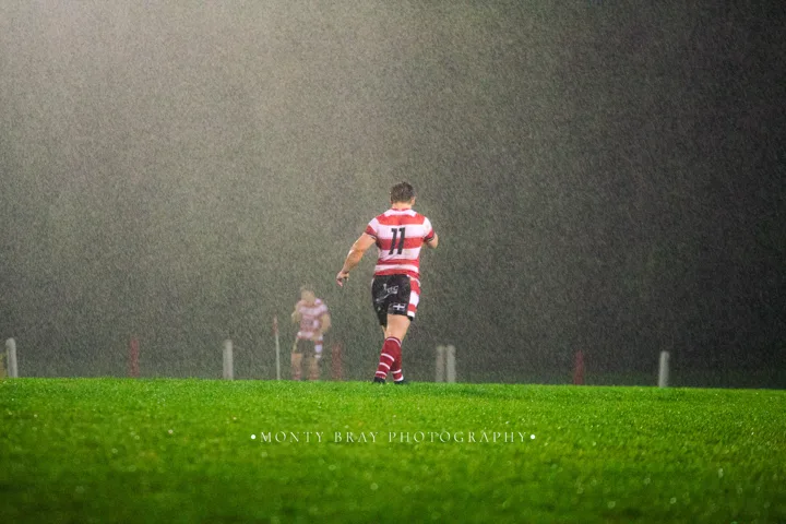 Floodlit match play — photograph by Monty Bray